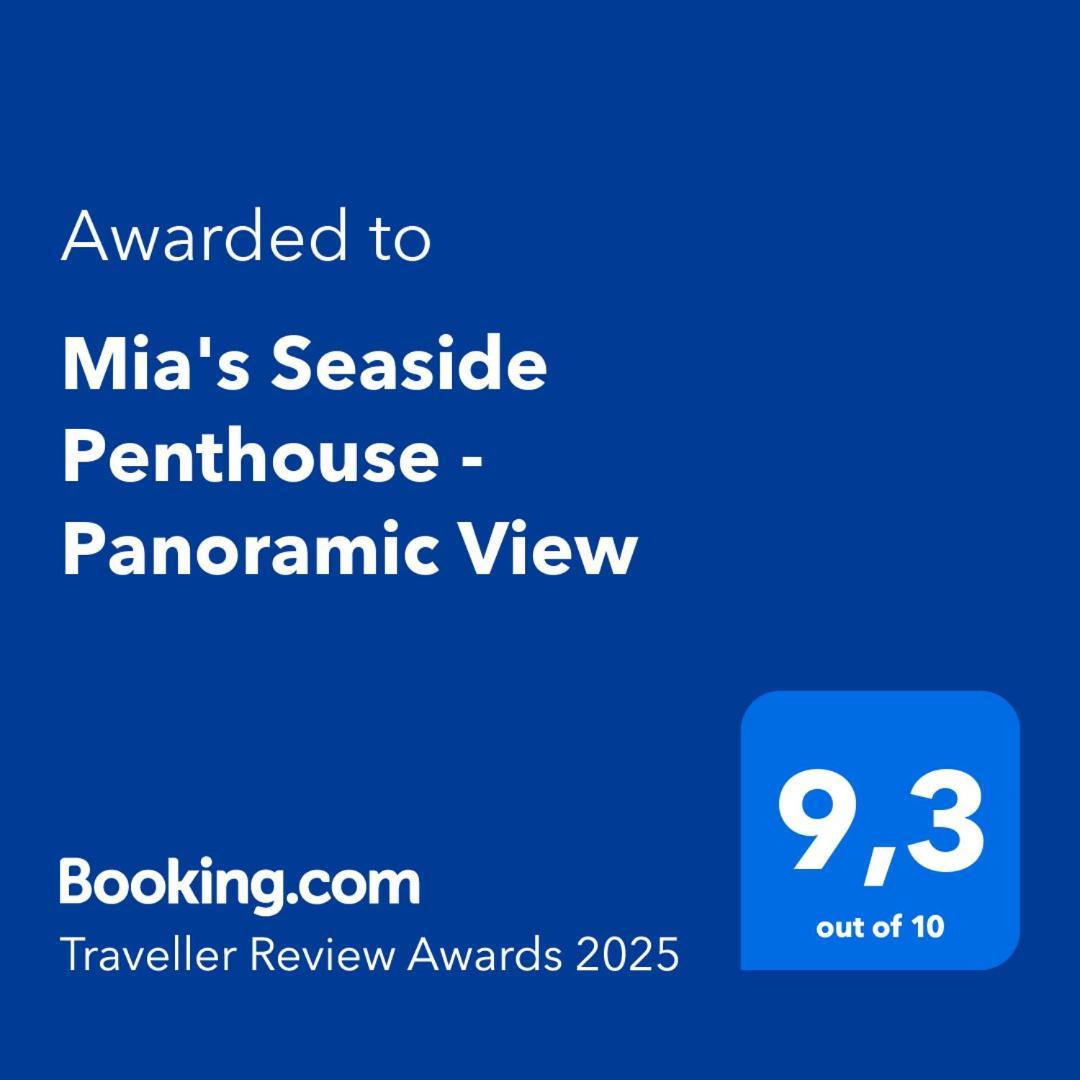 Mia'S Seaside Penthouse - Panoramic View Apartment Piraeus Ngoại thất bức ảnh